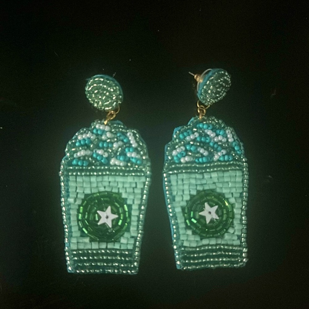 Earrings Coffee cups